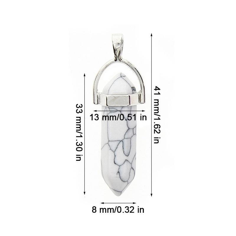 Xingyue karoliai, dirbtinis kristalas, geometrinis stilius, poliruotas paviršius