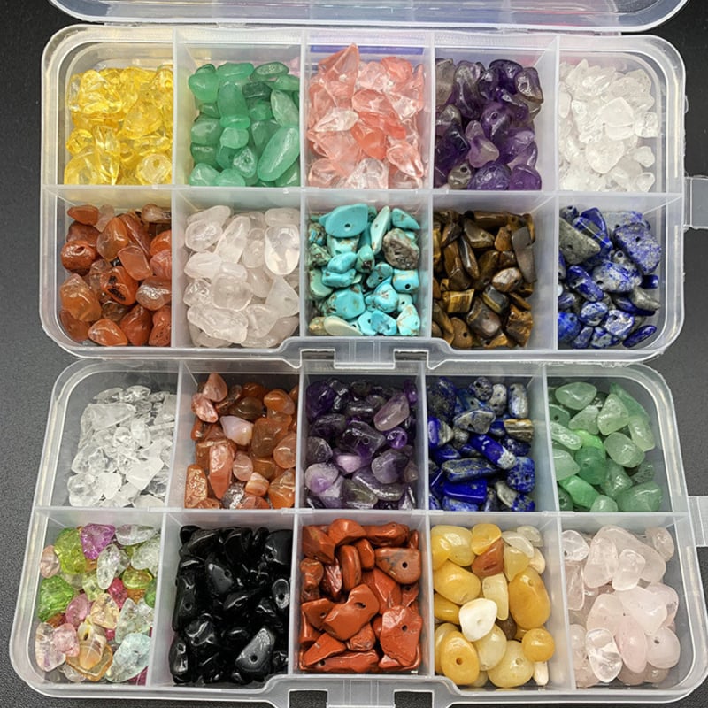 Ametista kristāla pērles DIY rotaslietām — izskats: šķembas, izcelsme: Lianyungang Donghai County