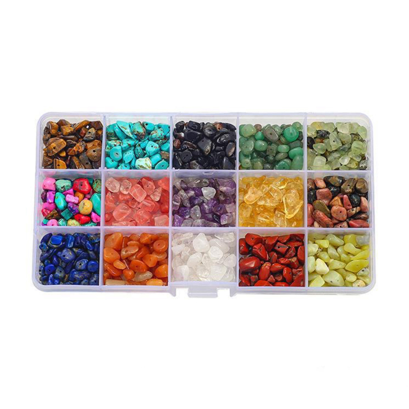 Ametista kristāla pērles DIY rotaslietām — izskats: šķembas, izcelsme: Lianyungang Donghai County