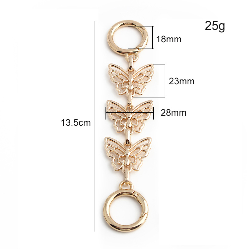 Λουρί ώμου τσάντας με επεκτειόμενη αλυσίδα, προσαρμοστικό, κατάλληλο για τσάντες και εξαρτήματα εξοπλισμού, ιδιωτικό σήμα