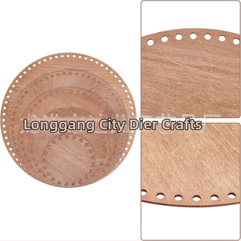 Дървена кръгла база за плетени рамки – многообразен декоративен модел, модерен минималистичен стил, за домашна употреба