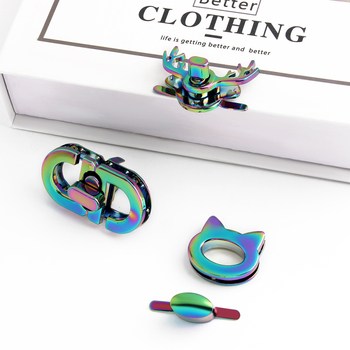 Κλειδαριά στροφής με κεφαλή γάτας, κράμα ψευδάργύρου, ηλεκτροχρωμιωμένη επιφάνεια, ανθεκτική στο ξεθώριασμα, δεύτερη γενιά – Αξεσουάρ βαλίτσας