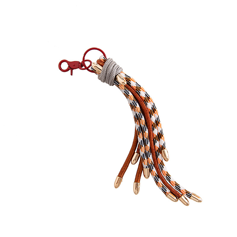 Telefono dėklo grandinė, bohemiško stiliaus, medvilnė ir linas, modelis B373, 2024 m. pavasaris