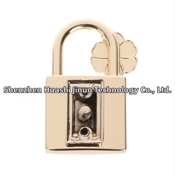 Κλειδαριά τσαντών με σχέδιο πετάλου – κράμα, μοντέλο HSK-M-4753, για κουτιά κοσμημάτων και τσάντες, διαθέσιμη παραμετροποίηση