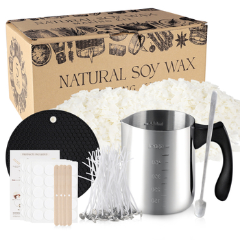 Aromaterapijos žvakė, puodelio formos, mišrios vaško, pusiau rankinis gamybos procesas, spausdintas logotipas