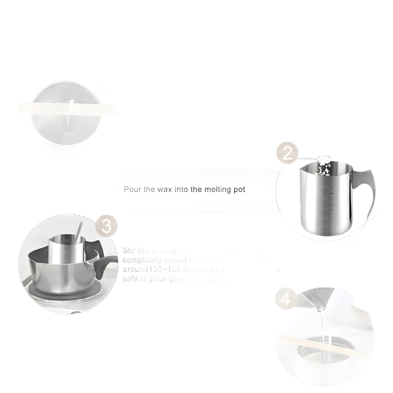 Aromaterapijos žvakė, puodelio formos, mišrios vaško, pusiau rankinis gamybos procesas, spausdintas logotipas