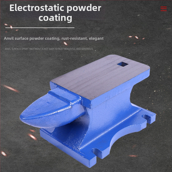 Μίνι χυτοσίδηρη ανβίλ για συντήρηση μηχανών διάτρησης, μάρκα Seri, με σταθερότητα σφιξίματος.