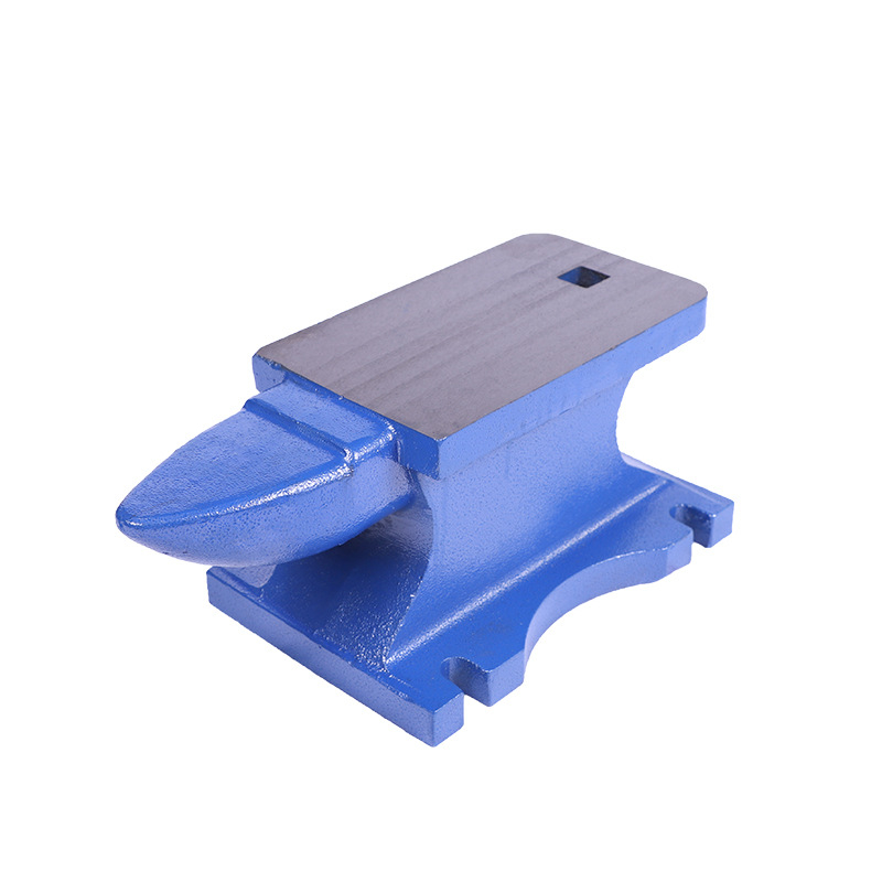 Mini nicovală din fontă pentru întreținerea mașinilor de găurit, marcă Seri, cu stabilitate la prindere.