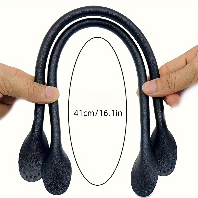 PU odos rankena rankinei — rankų austas, ultra lengva, vieno tono dizainas, rankinių priedai, Pavasaris 2024