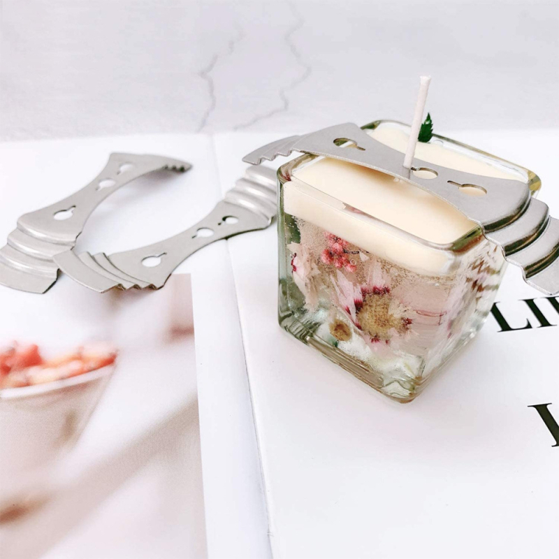 Trynių skylių žvakių vijos laikiklis, rankų darbo plieninis klips aromatinėms žvakėms (Medžiaga: Geležis; Procesas: Rankų darbas; Žvakių tipas: Be dūmų; Forma: 23)