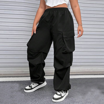 Дамски кежуъл панталони от полиестер, висока талия, прав крак, есенно-зимна колекция 2023, уличен хипстър стил, патчворк шевове.