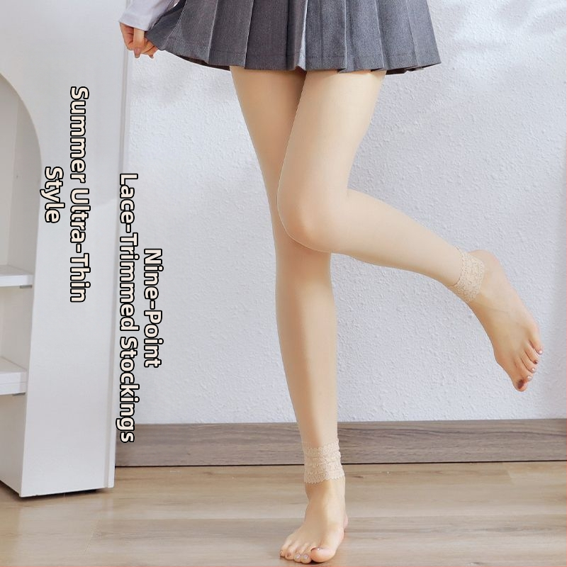 Стокинги до прасците, 100% обща тъкан, прост стил, за жените, четири сезона