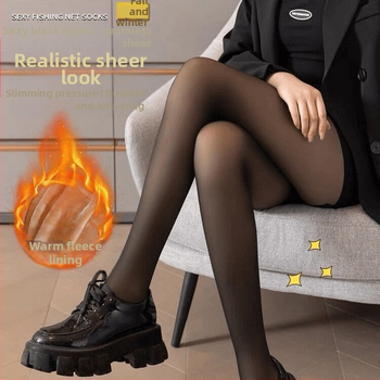 Terminės pėdkelnės su fliso pamušalu žiemai – nailonas, storesnė medžiaga, kūno formavimas, pilvo kontrolė, šiluma