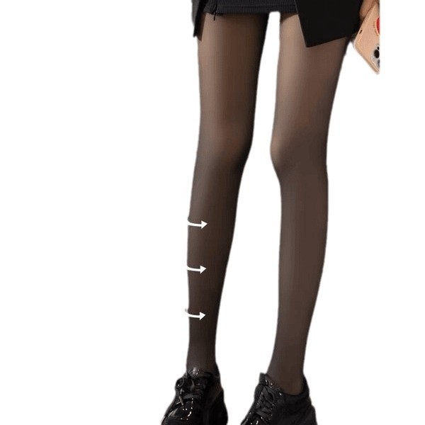 Terminės pėdkelnės su fliso pamušalu žiemai – nailonas, storesnė medžiaga, kūno formavimas, pilvo kontrolė, šiluma