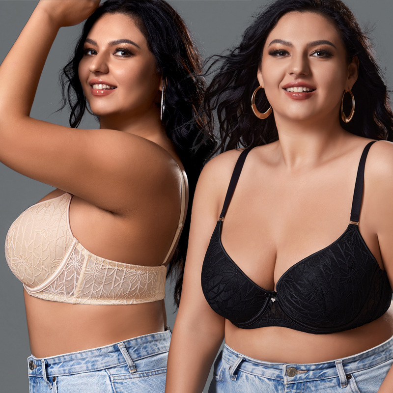 Didelės apimties nėrinių liemenėlė su pilnu puodeliu, viršutinis palaikymas, pagrindinė medžiaga nailonas, pamušalas iš elastano