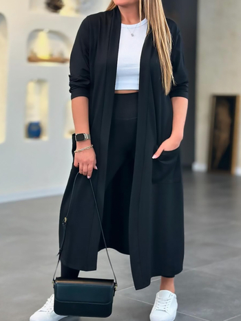 Be kaklo ilgomis rankovėmis vėjo švarkas iš milk silk, 90–95% poliesterio, japonų/korėjėčių kasdienis stilius, pavasaris 2025