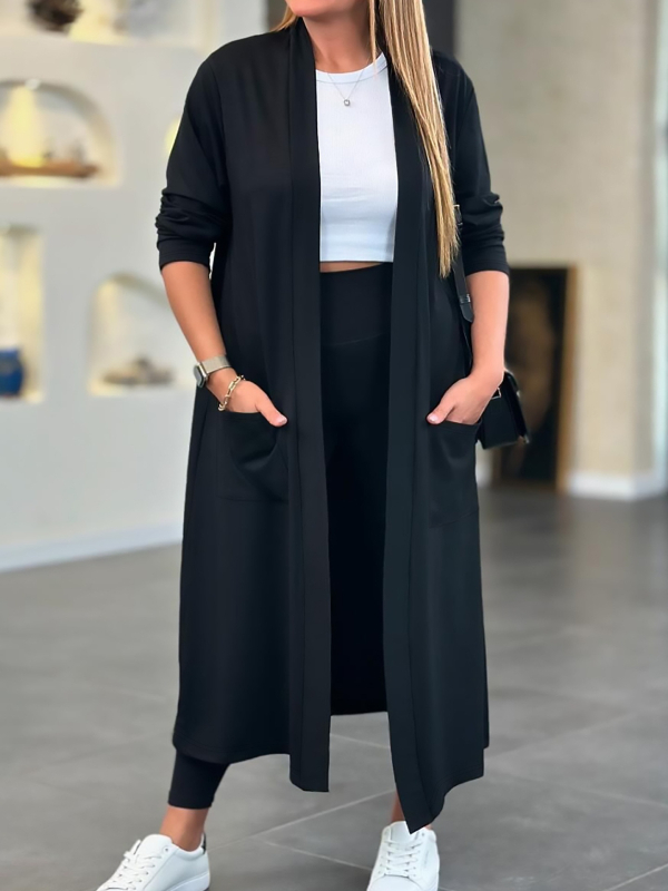 Be kaklo ilgomis rankovėmis vėjo švarkas iš milk silk, 90–95% poliesterio, japonų/korėjėčių kasdienis stilius, pavasaris 2025