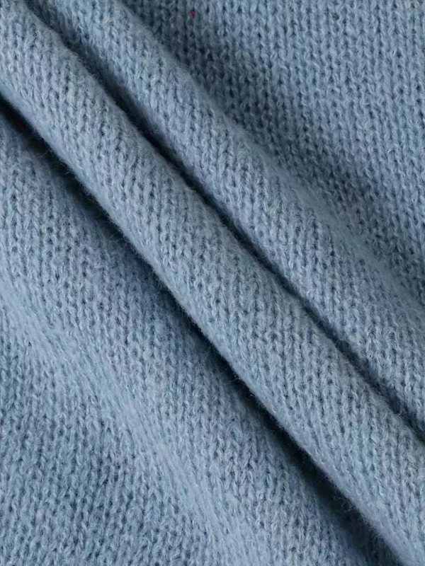 DUTRIEUX Γυναικείο μακρύ φόρεμα-πούλβερ, Υψηλός Λαιμός, Πολυεστέρας, 95%+