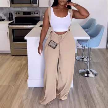 Άνετες ολόσωμες φόρμες με κορδόνι και τιράντες, εκτύπωση, μισού μήκους παντελόνια, βαμβάκι-πολυεστέρας, 352 g