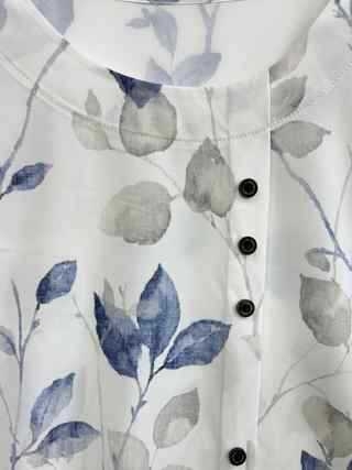 Moteriški trumpų rankovių marškinėliai su spauda, laisvo kirpimo, poliesteris, pavasaris 2024, japonų–korėjiečių laisvalaikio stilius, poliesterio sudėtis 30–50%