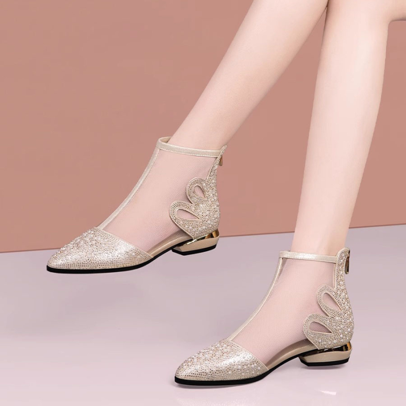 Batai su PU viršutine dalimi ir PU padu, aukštas viršus, apvalus pirštas, užtrauktukas gale