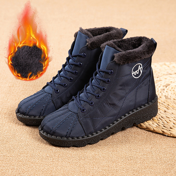 Racing Dragon sniego batai – atsparūs vandeniui viršutiniai, guminė padas, žemas batų aukštis, apvalus pirštas, moterims, žiema, laisvalaikio stilius