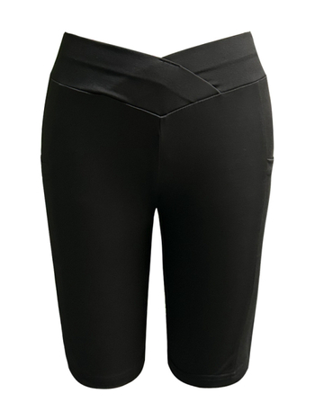 Moterų sportinės legginiai su kišene, elastinga platesnė juosta, poliesterio pluoštas 95%+, aukštas elastingumas, siauras kirpimas