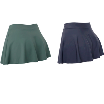 Μίνι φούστα Α-γραμμής με πιέτες, νάιλον ύφασμα, ελαστικό, σέξι φοιτητικό στυλ