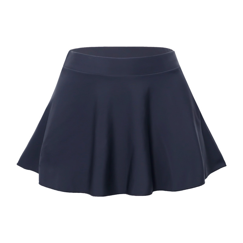 A-linija mini plisirana suknja, najlon tkanina, elastična, fakultetski stil, sexy