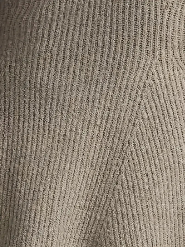 Moteriškas megztinis kardiganas – elegantiškas, vientisas raštas, poliesteris, ilgomis rankovėmis, vidutinio ilgio, laisvas kirpimas