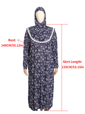 Αμπάγια με εκτύπωση σε μεσανατολικό στυλ, ύφασμα Ice Silk, σύνθεση πολυεστέρα+ελαστάν, μακριά μανίκια, μακριά ρόμπα