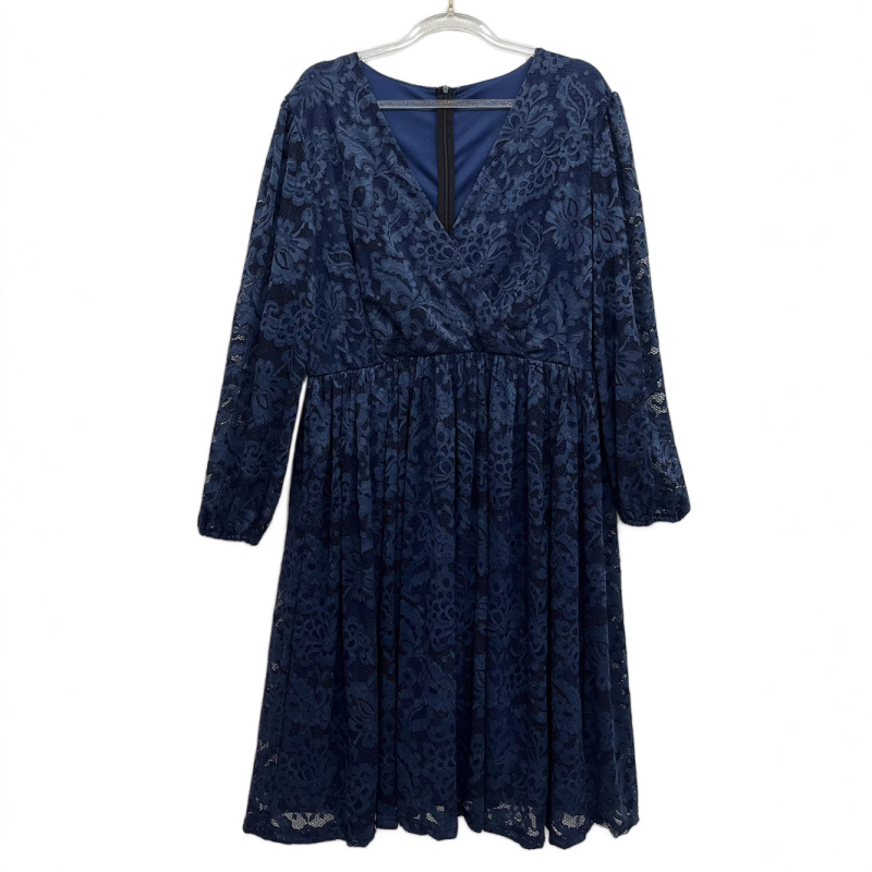 Rochie: Țesătură tricotată, decolteu în V, mâneci lungi, lungime medie, Poliester 95%+