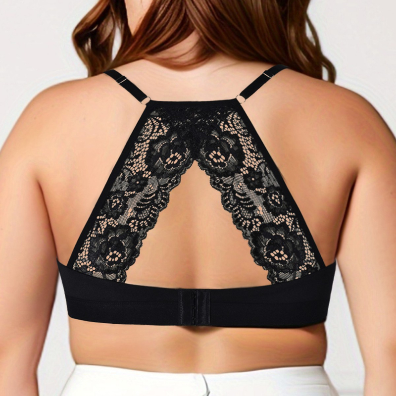 Moterų sportinis liemenėlis su pilnais puodeliais, vidutiniškai formuoti puodeliai, nugaros užsegimas su trimis kabliukais, fiksuotos dvigubos petnešos, kvėpuojantis poliesteris su spandekso įdaru