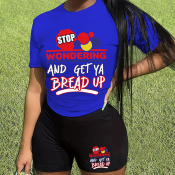 Γυναικείο σετ δύο τεμαχίων από πολυεστέρα για καλοκαίρι 2024, τοπ και σορτς, επαγγελματικό στυλ, 90–95% πολυεστέρας