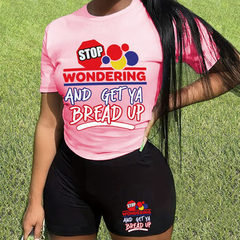 Γυναικείο σετ δύο τεμαχίων από πολυεστέρα για καλοκαίρι 2024, τοπ και σορτς, επαγγελματικό στυλ, 90–95% πολυεστέρας