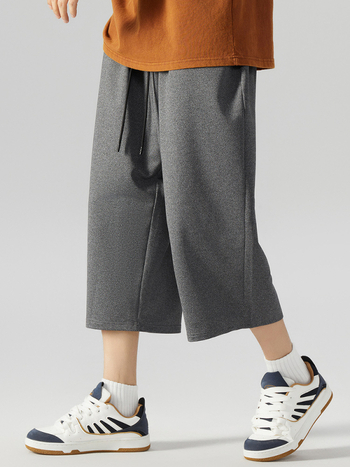 Aristocrat in love Ανδρικά cropped ίσια παντελόνια, μεσαία μέση, 95% πολυεστέρας