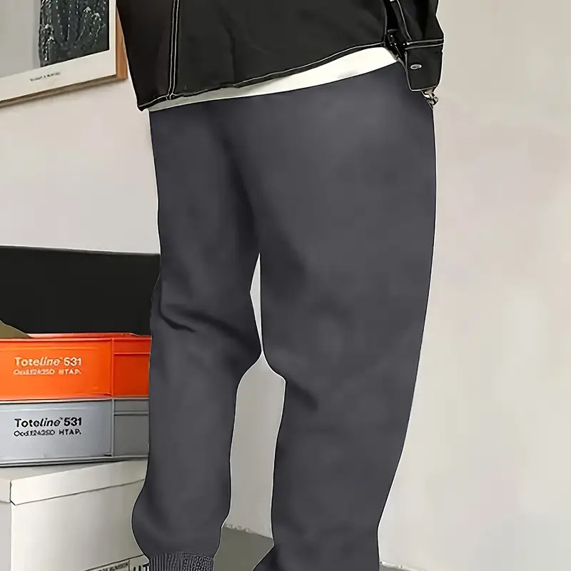 Vyriski kasdieniniai sportiniai džinsai su skaitmenine spauda, mikroelastingumas, vidutinio aukščio juosmens, laisvas kirpimas, mažas tiesus kelio atidarymas