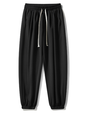 Ανδρικά αθλητικά παντελόνια καθημερινά, χαλαρή εφαρμογή, μέση μεσαία, διαπνοή πολυεστέρα, 95% πολυεστέρα, διακόσμηση τσέπης