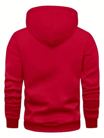 Пуловерно худи с качулка за мъже и жени, 100% полиестер флис, дигитално принтиране, предна джоб-панел, прилягащ стил