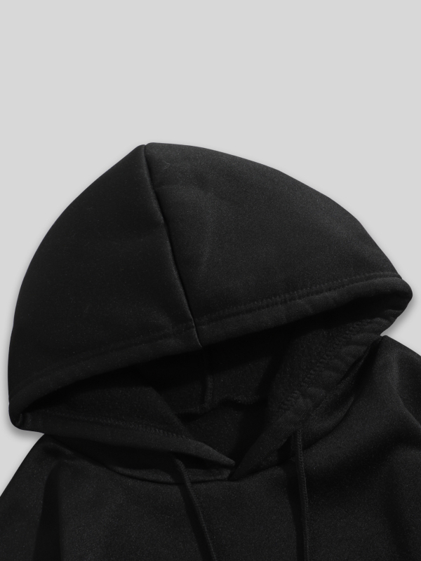 Vyrų kasdieninis džemperis su gobtuvu ir dvipuse spauda su automobilių raštu, Milk Silk audinys, ruduo 2024.