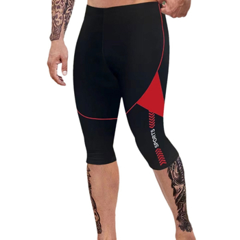 Sportiniai šortai su aukštu juosmeniu, greitai džiūvantys, nailonas su 82% spandekso, pamušas poliesteriu, tinkami bėgimui ir plaukimo užsiėmimams