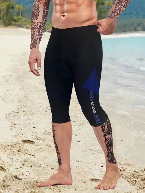 Sportiniai šortai su aukštu juosmeniu, greitai džiūvantys, nailonas su 82% spandekso, pamušas poliesteriu, tinkami bėgimui ir plaukimo užsiėmimams