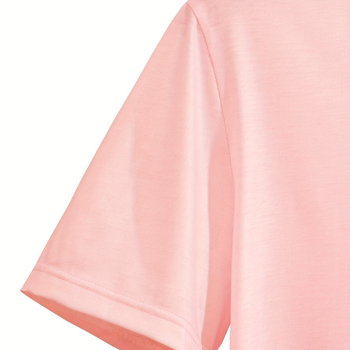 Vyrų kasdieniai marškinėliai su nacionalinės stilistikos atspaudu, trumpomis rankovėmis, apvalus kaklas, poliesterio audinys (>95%), vasara 2024