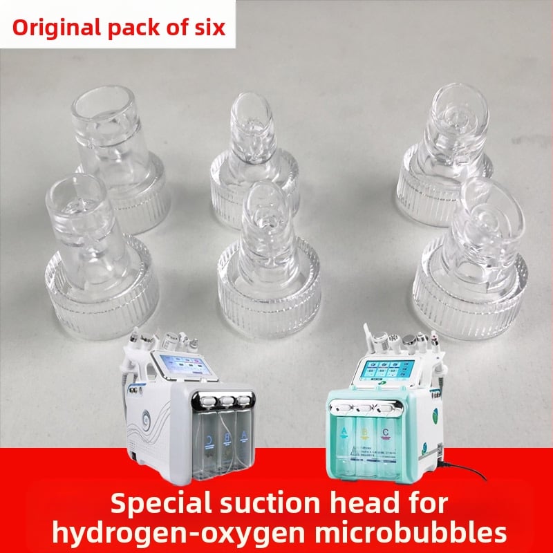 Ανταλλακτική κεφαλή για μικρή συσκευή προσώπου με φυσαλίδες υδρογόνου-οξυγόνου (6 τεμάχια ανά συσκευασία) (Μοντέλο: Ανταλλακτική κεφαλή; Λειτουργία: Περιποίηση προσώπου; Αντικείμενο εφαρμογής: μικρές φυσαλίδες; Προδιαγραφές: 6 τεμ./συσκευασία; Διαθεσιμότητ