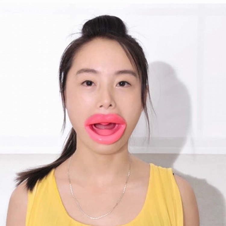 Silikoninis lūpų treneris — Smiling Corrector lūpų priežiūrai ir veido raumenų mankštai (universalas, 2020)