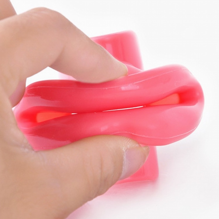 Silikoninis lūpų treneris — Smiling Corrector lūpų priežiūrai ir veido raumenų mankštai (universalas, 2020)