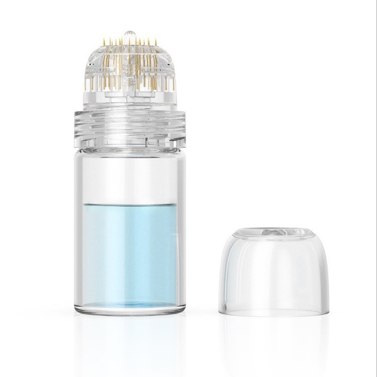 Shihan Hydrapen mikroneedle sistēma ar ūdenī šķīstošu adatu esenci, 64 adatas, pārnēsājams, mājas lietošanai