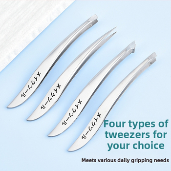 Fengcheng nerūdijančio plieno antakių klipsų makiažo įrankių rinkinys