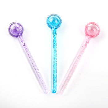 Arcmaszírozó arcra, hideg-kompresszió és jég-hullám funkció – üveg szépség eszköz