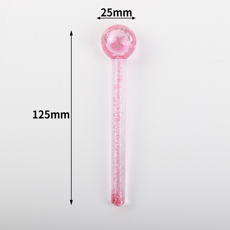 Arcmaszírozó arcra, hideg-kompresszió és jég-hullám funkció – üveg szépség eszköz